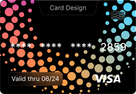 Smart credit card visualization